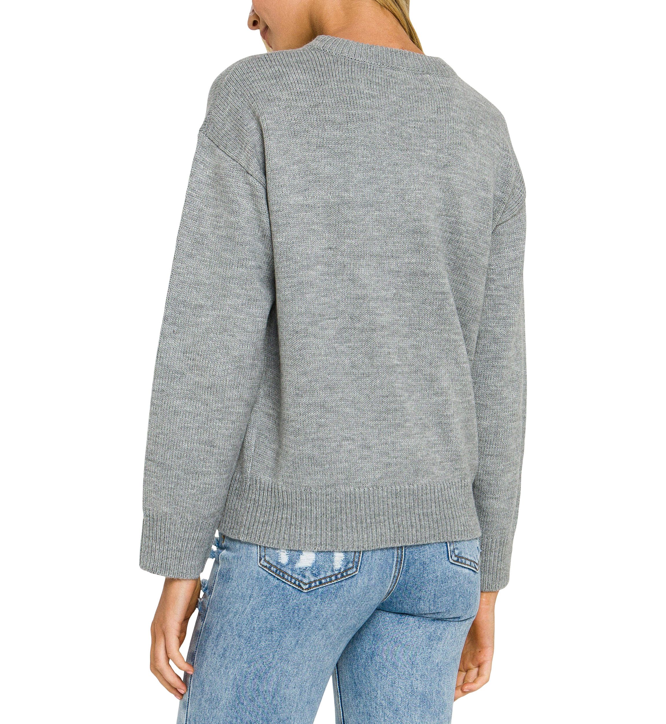 Week Motif Sweater