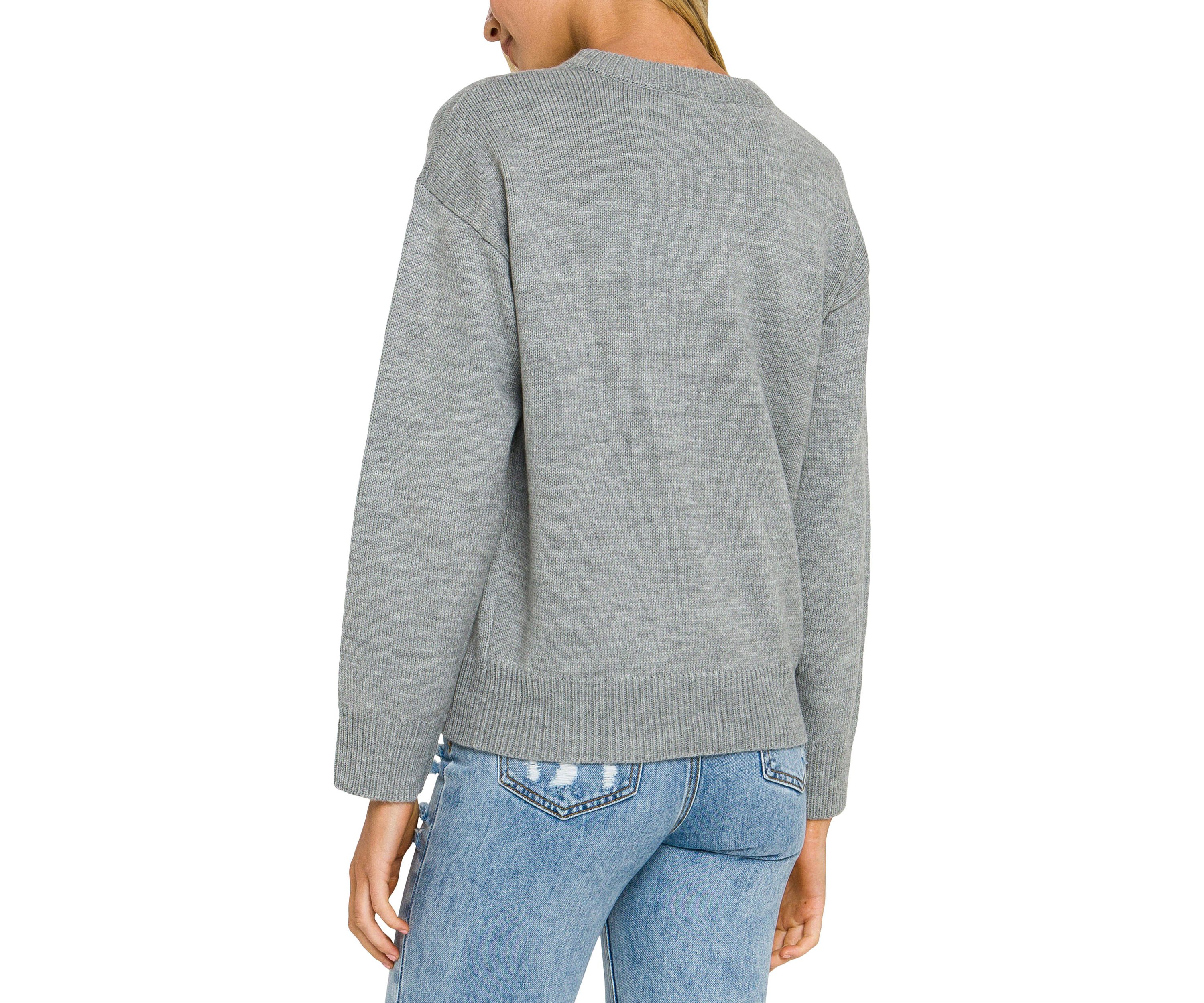 Week Motif Sweater