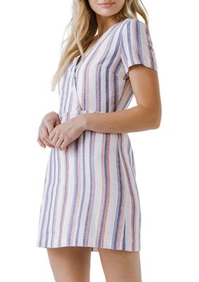 Linen Mini Dress