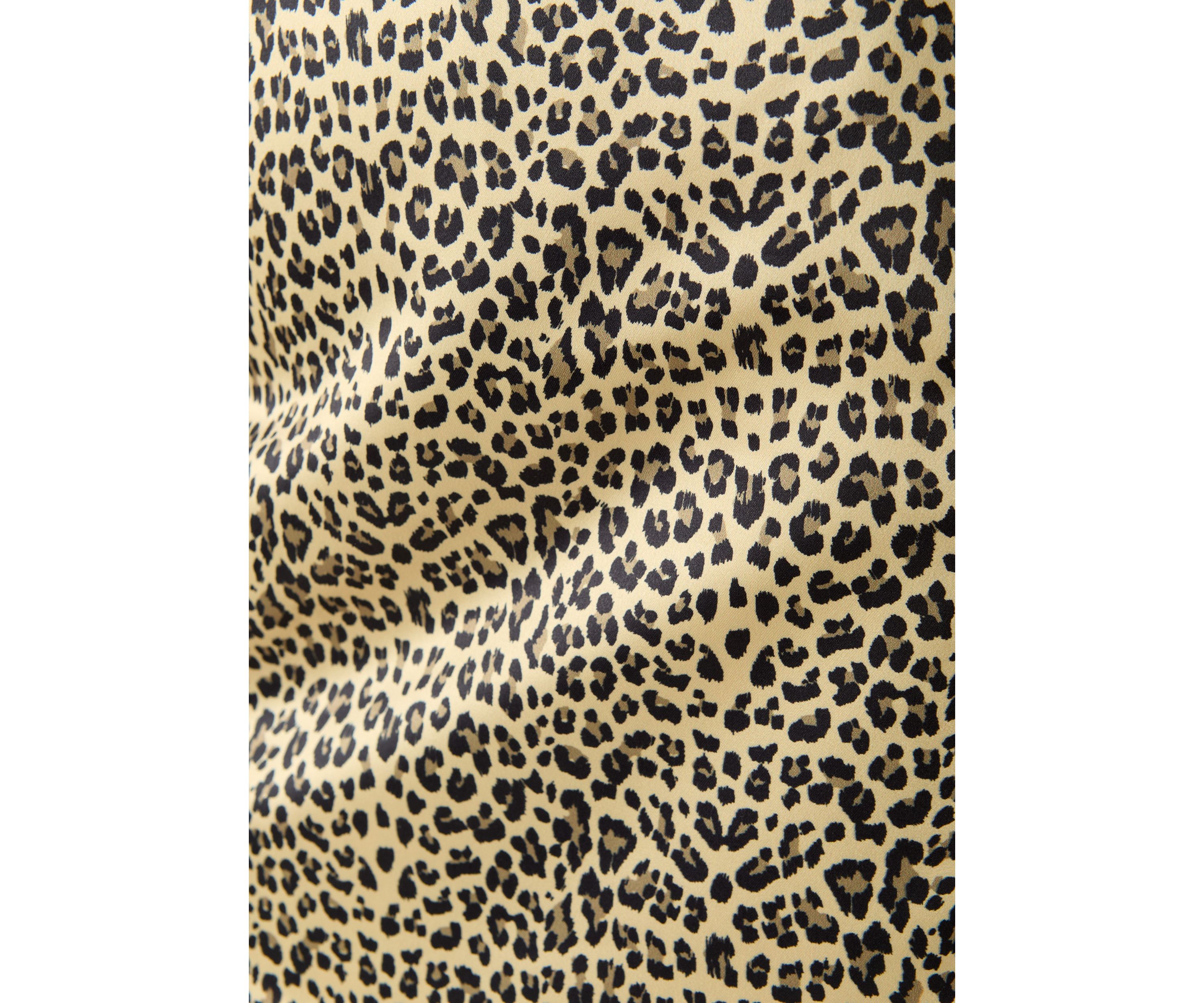 Leopard Mini Skirt 