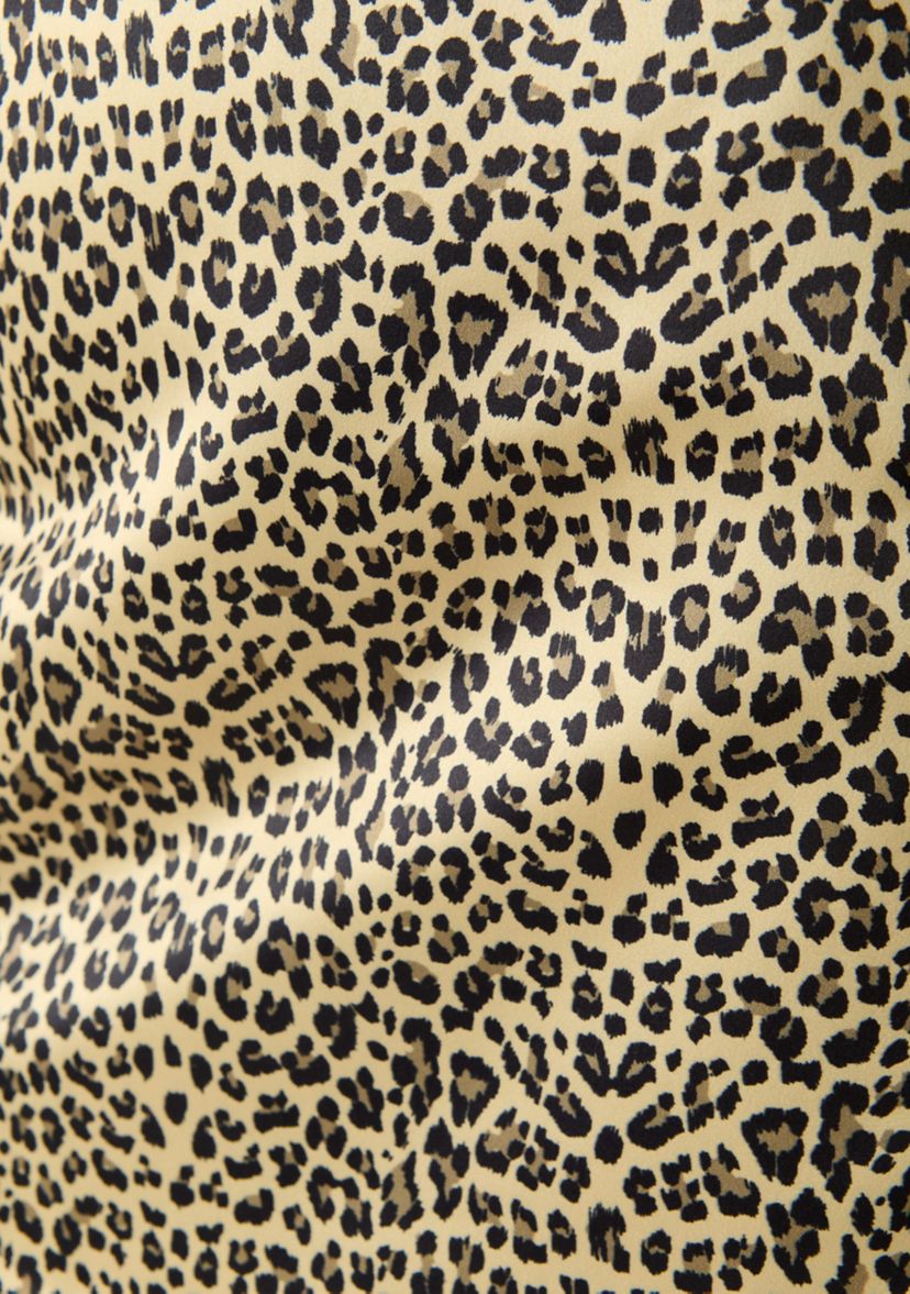 Leopard Mini Skirt 