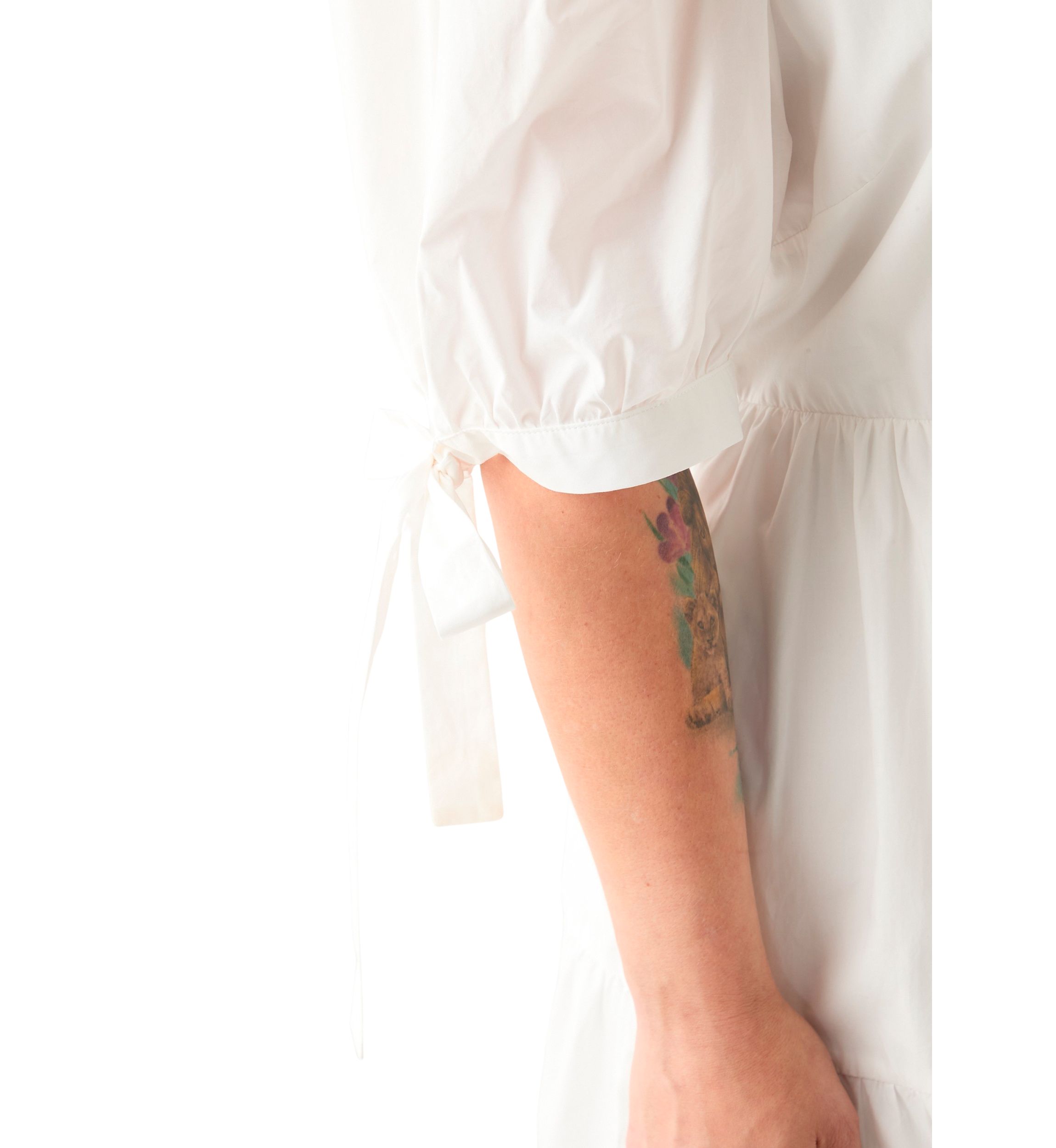 Plus Size Tiered Midi Dress