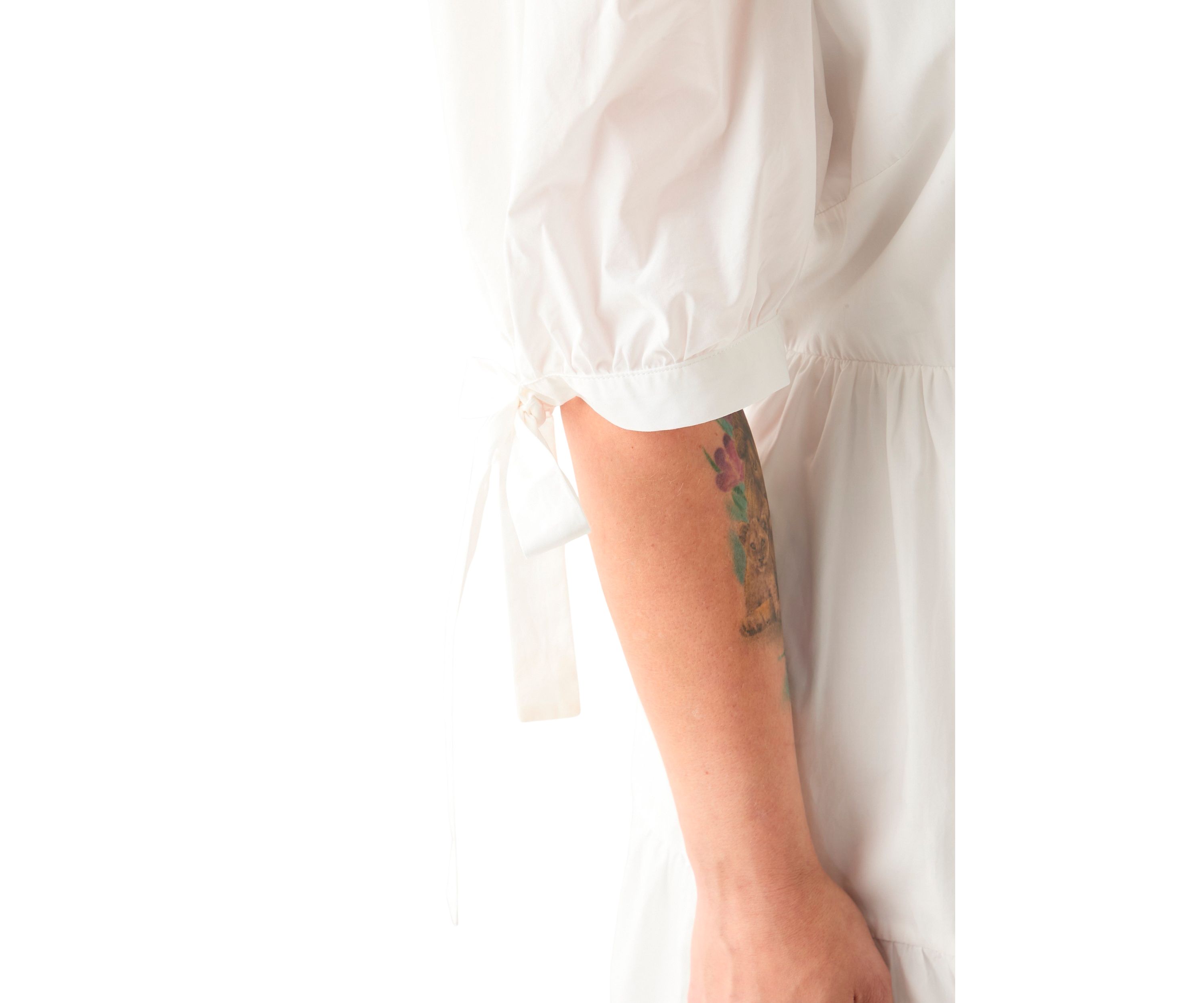 Plus Size Tiered Midi Dress