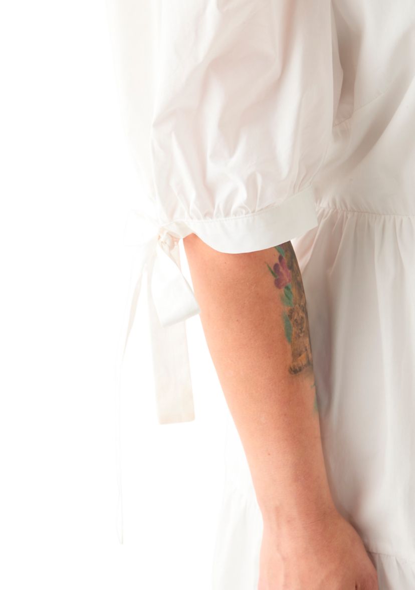 Plus Size Tiered Midi Dress