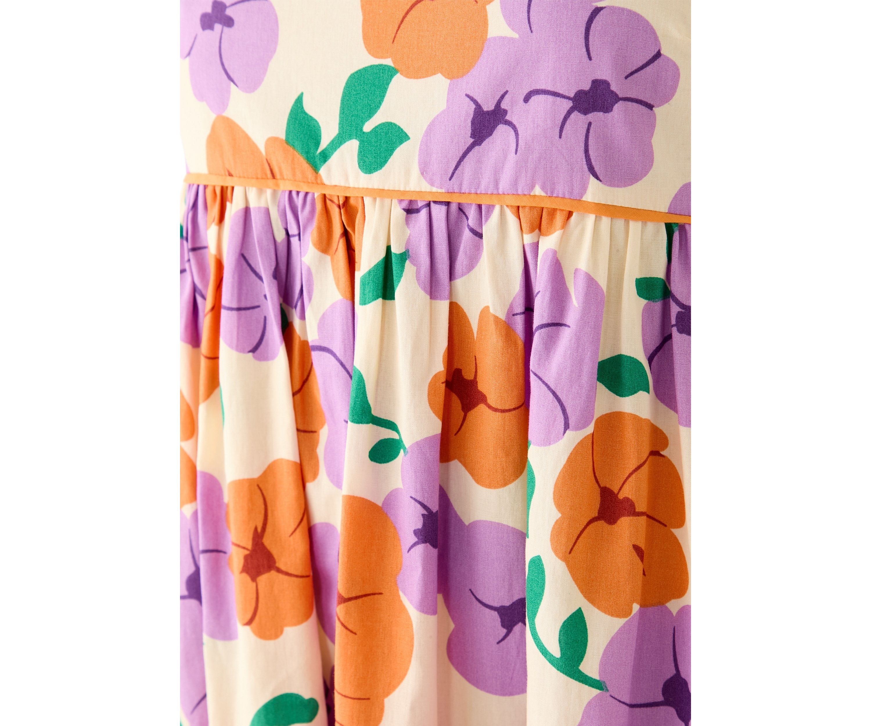 Womens Printed Empire Waist Maxi Dress