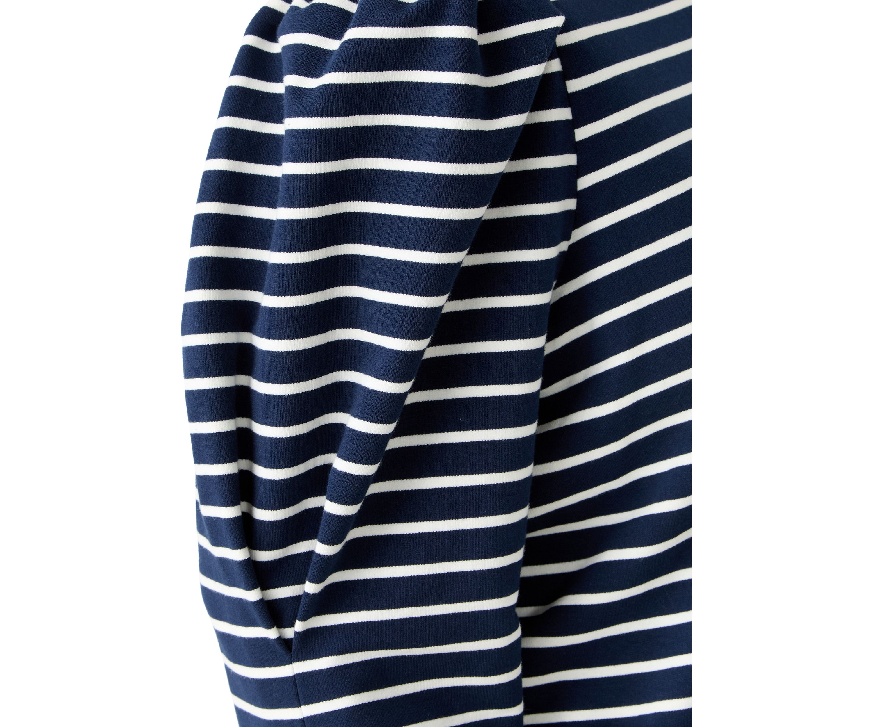 Plus Size Stripe Long Sleeve T-Shirt