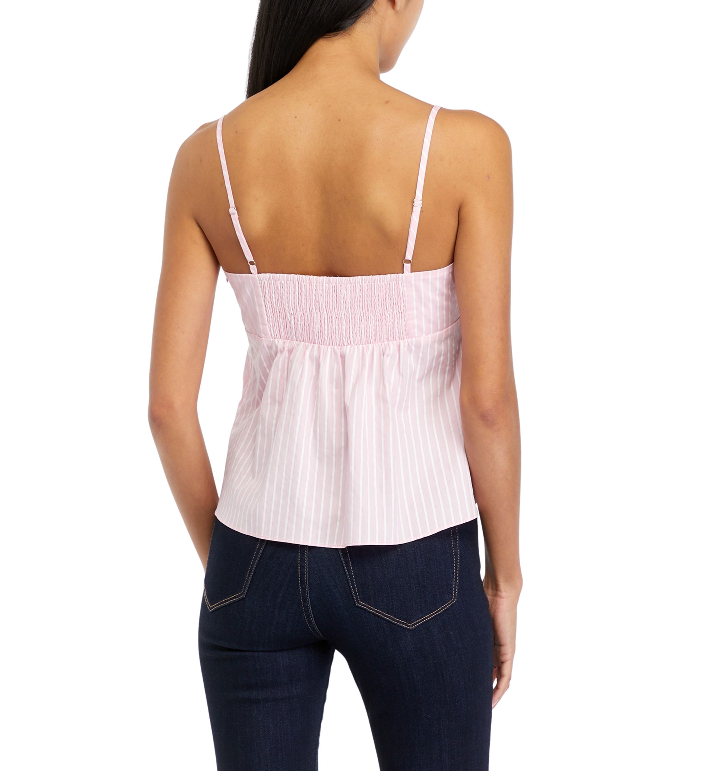 Womens Bow Detailed Sleeveless Top