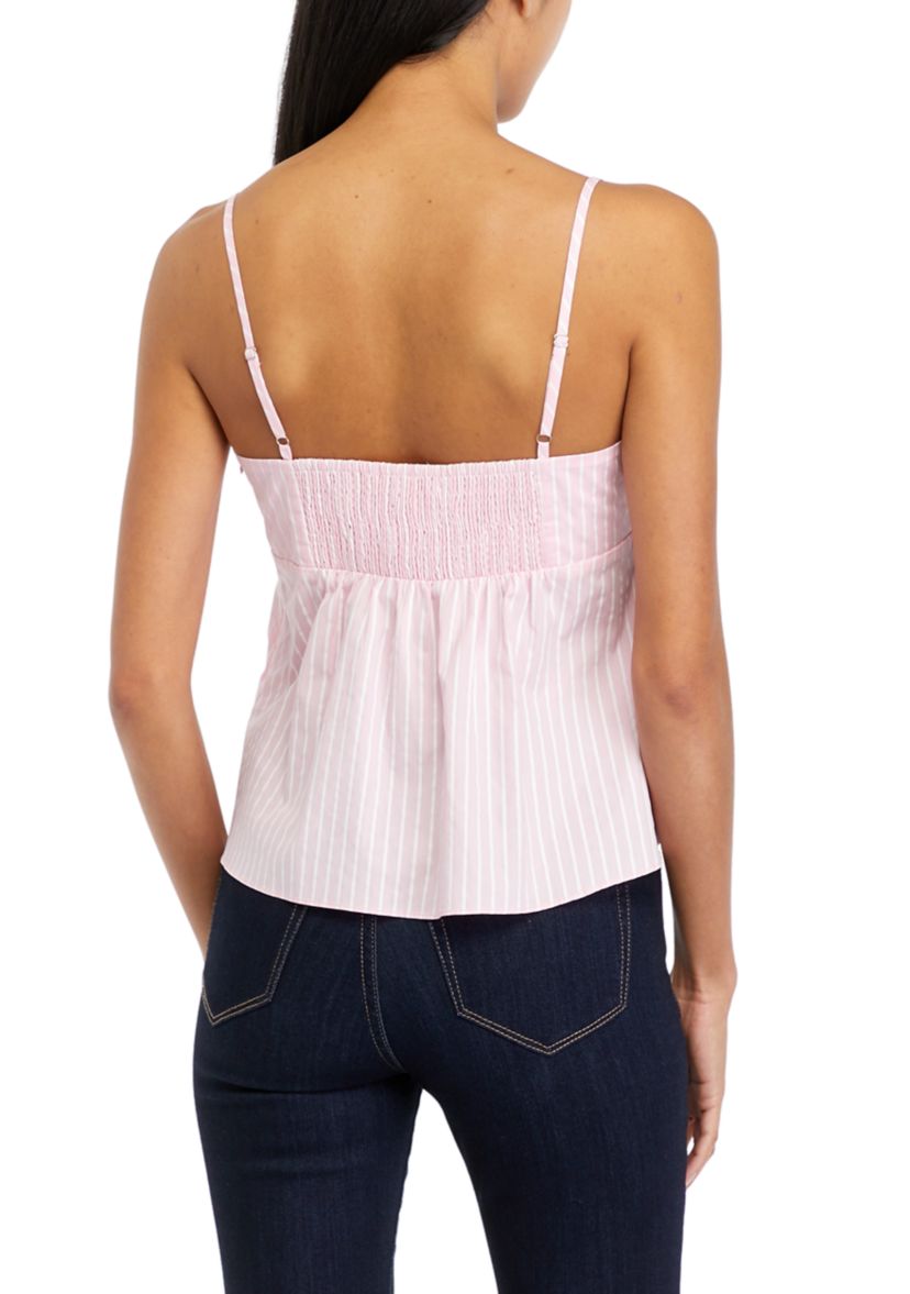 Womens Bow Detailed Sleeveless Top