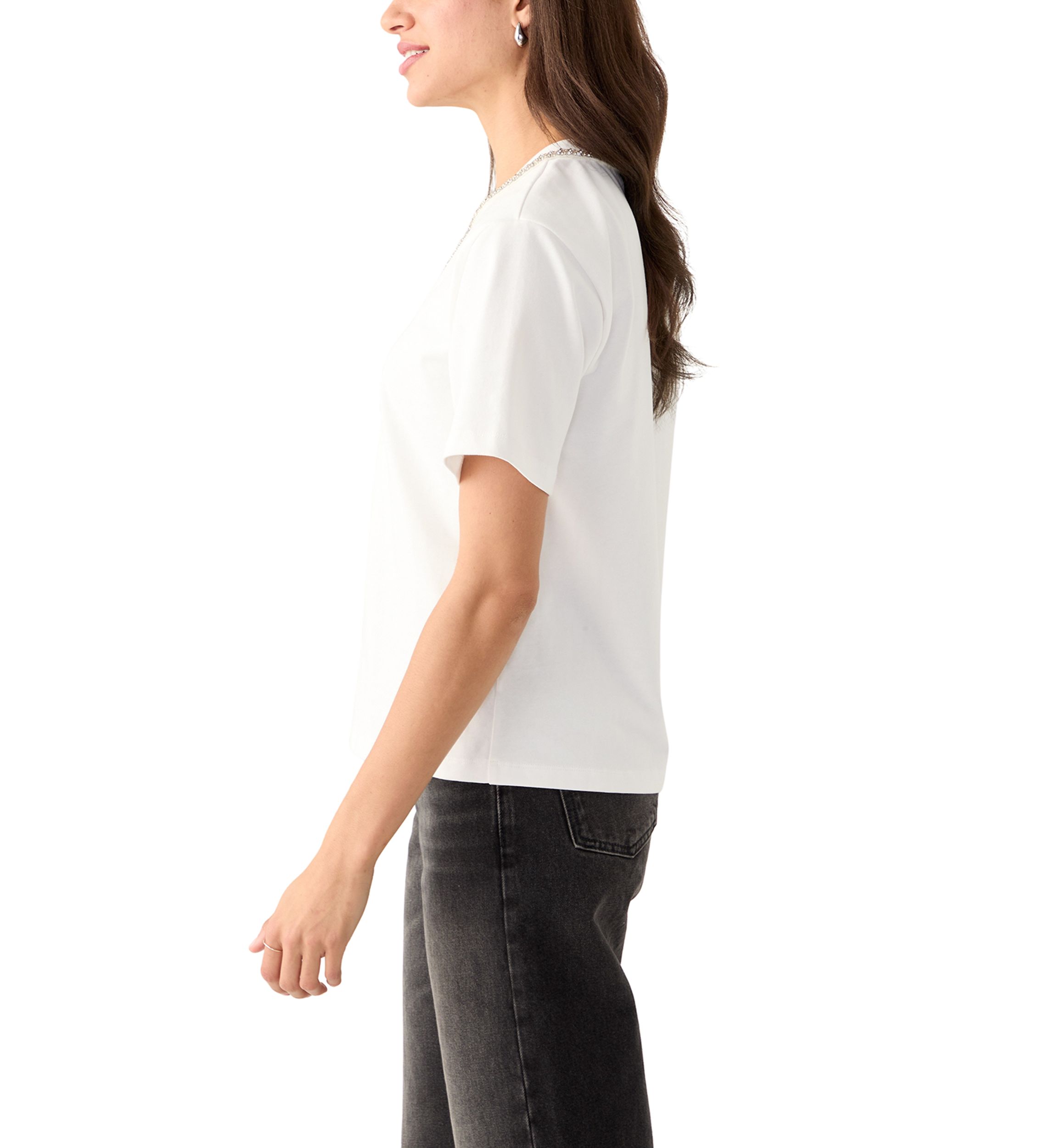 Bow Bead Detail Top 