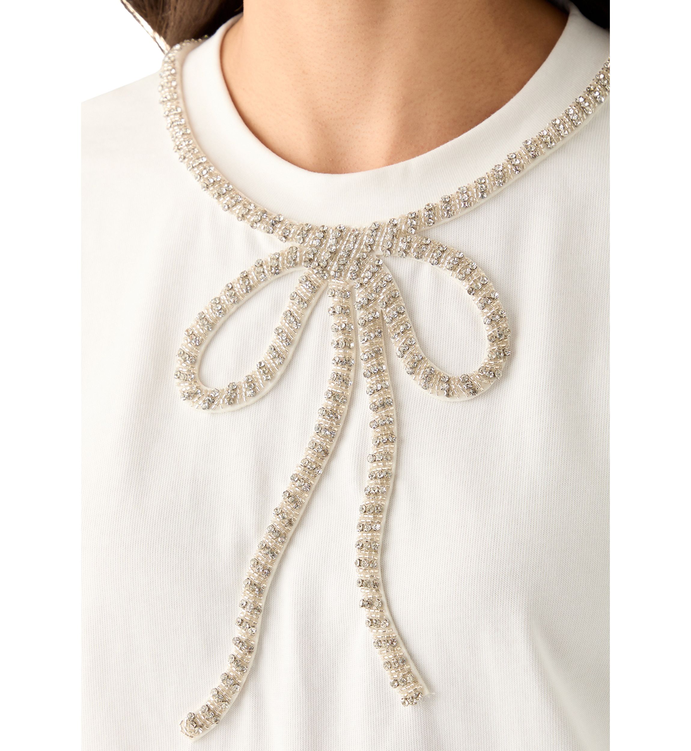 Bow Bead Detail Top 