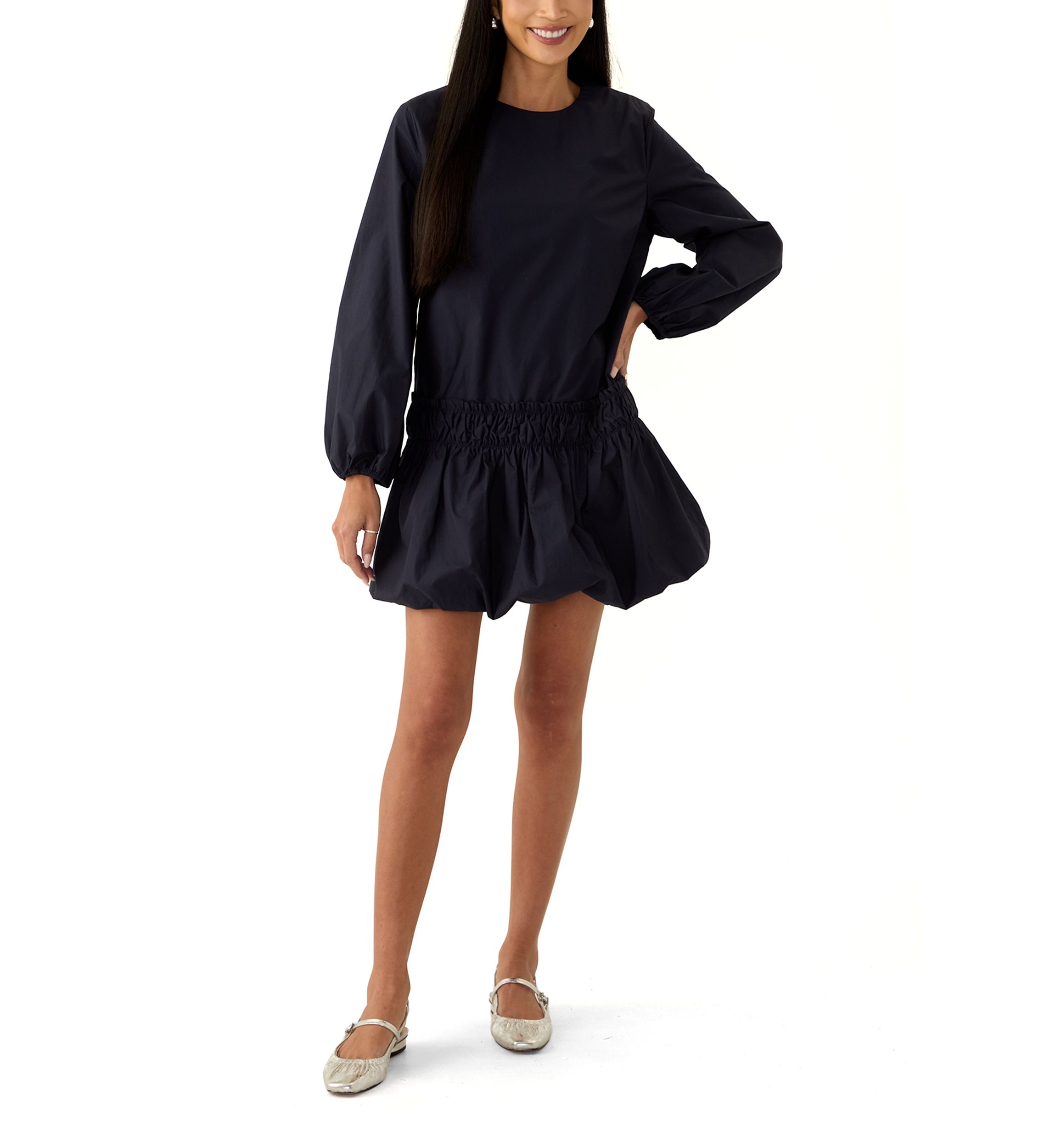 Bubble Hem Dress
