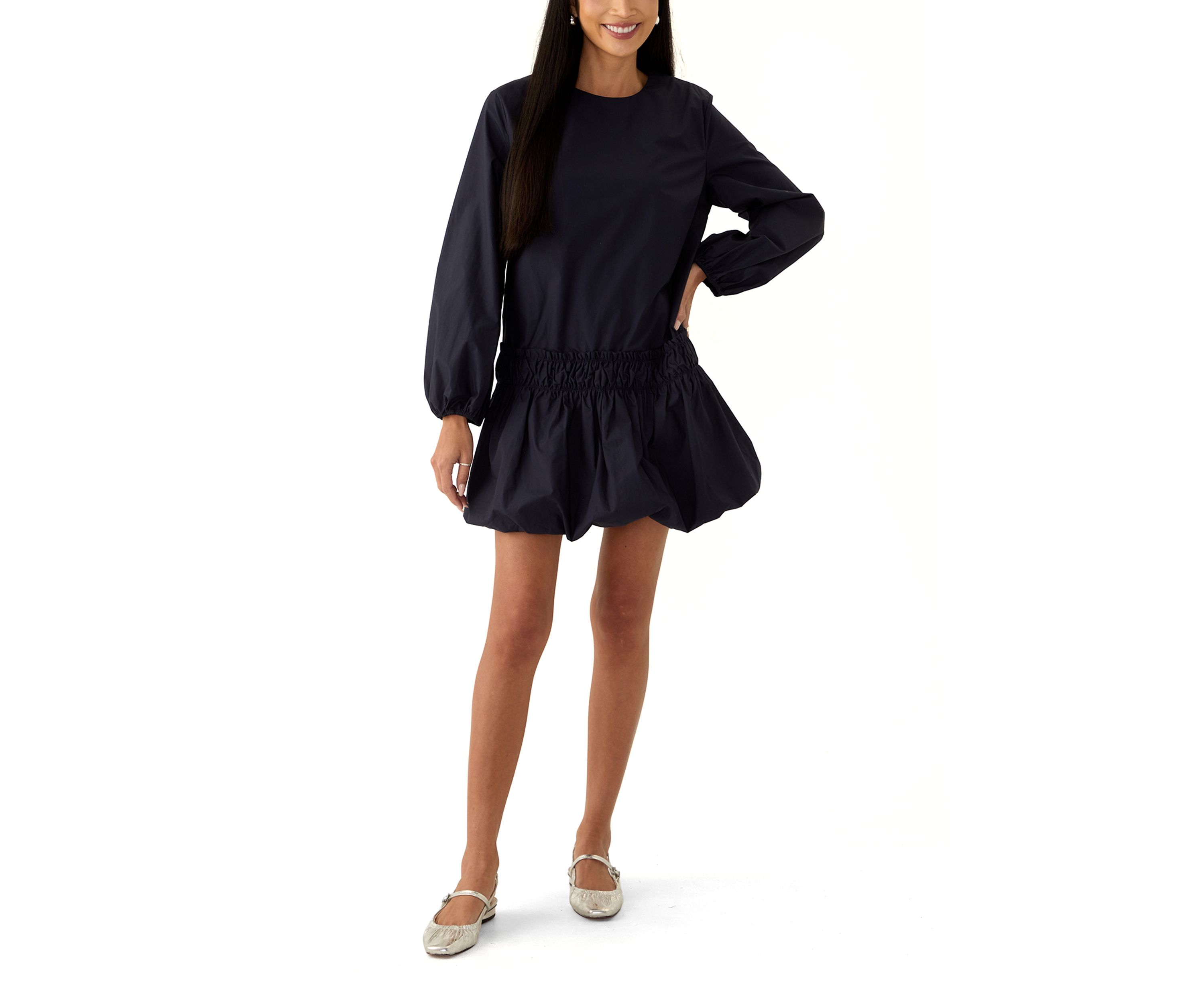 Bubble Hem Dress