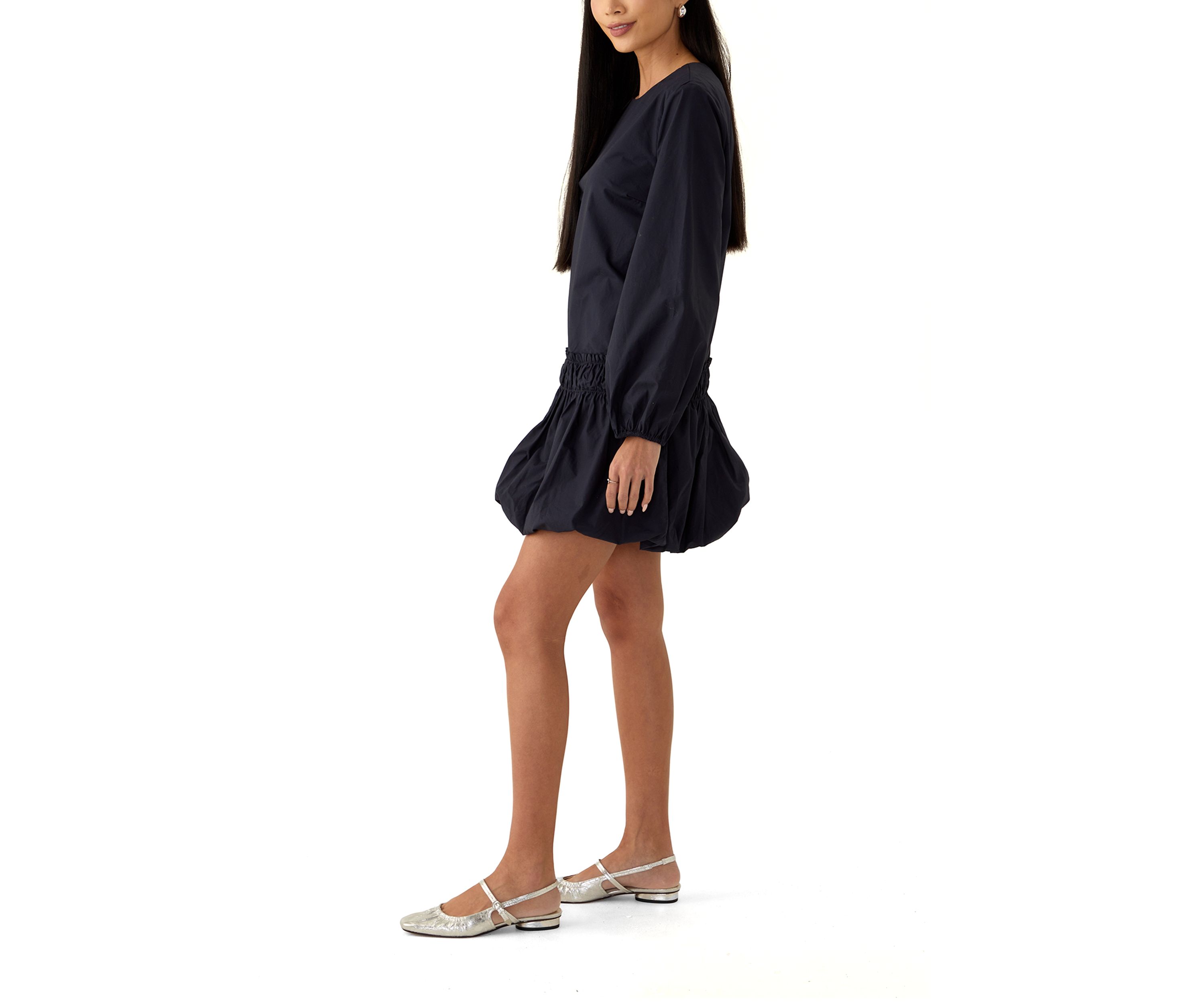 Bubble Hem Dress