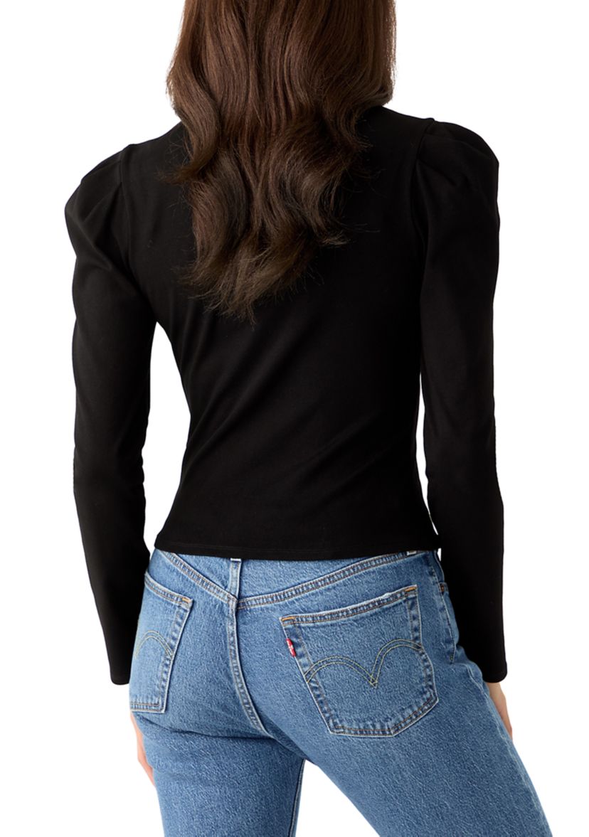 Womens Turtleneck Ribbed Sweater 