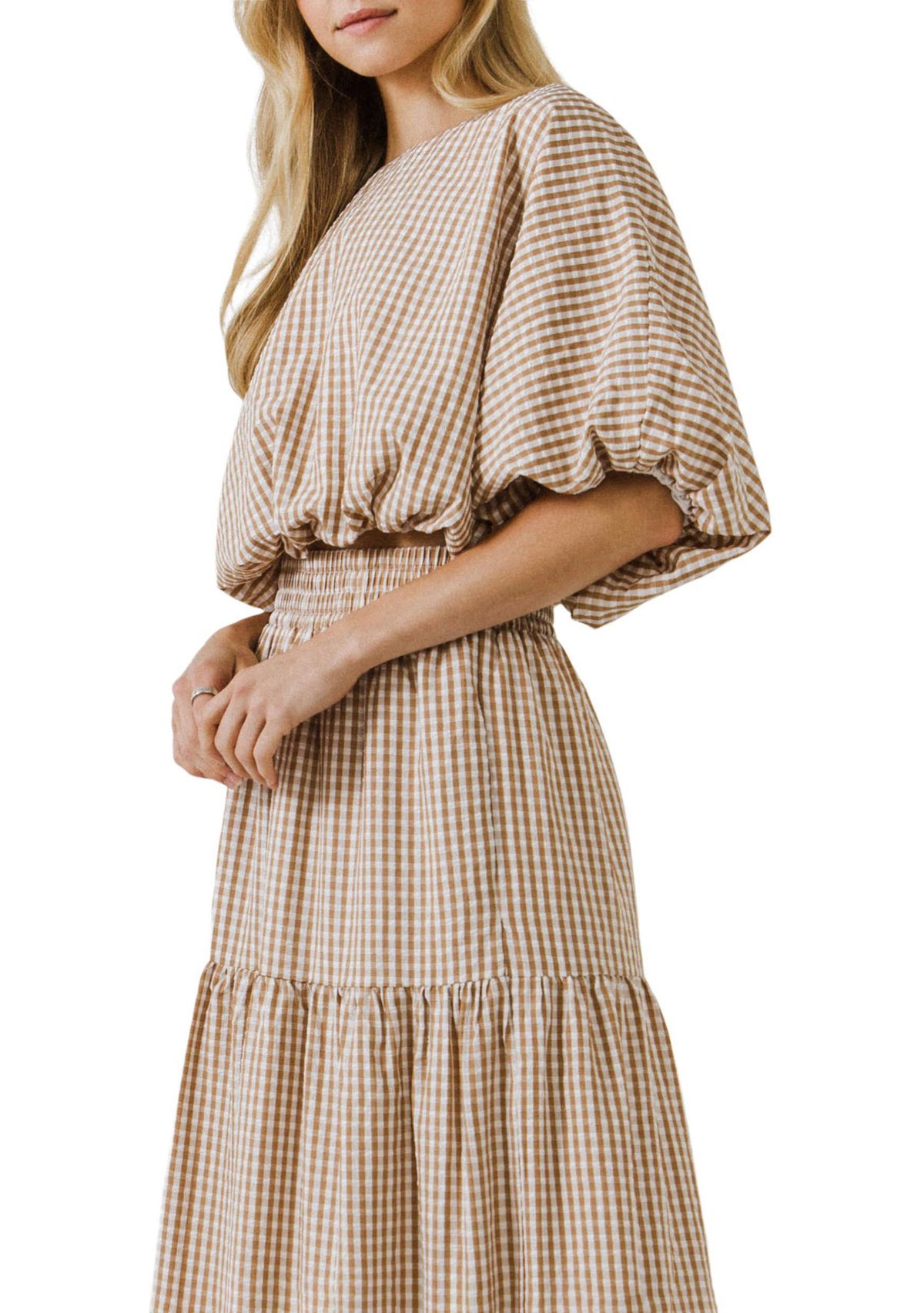 Voluminous Cropped Top