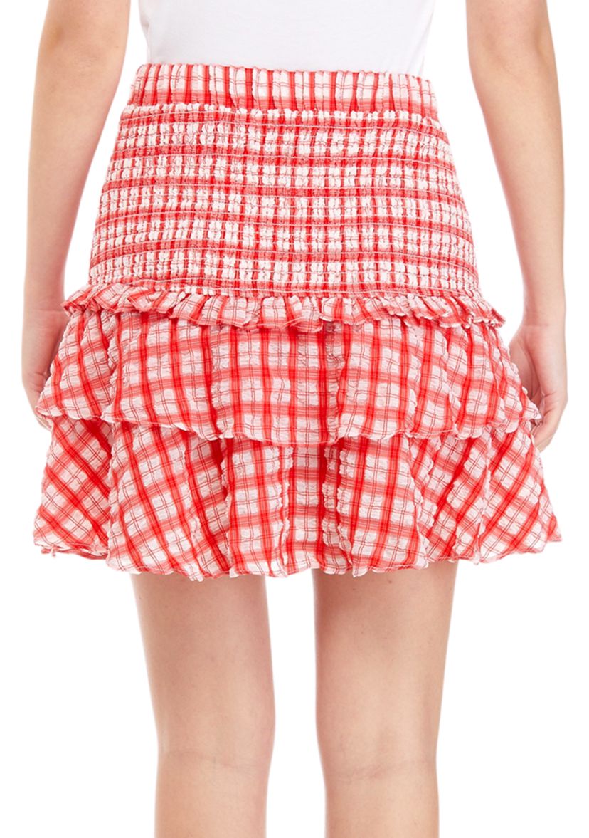 Smocked Flirty Matching Skirt 