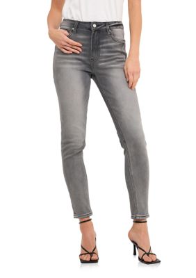 ENGLISH FACTORY Women's High Waist Jeans