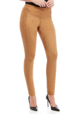 grey suede leggings