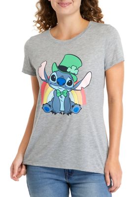 Disney Lilo and Stitch Just Chillin' Juniors Crop Hoodie