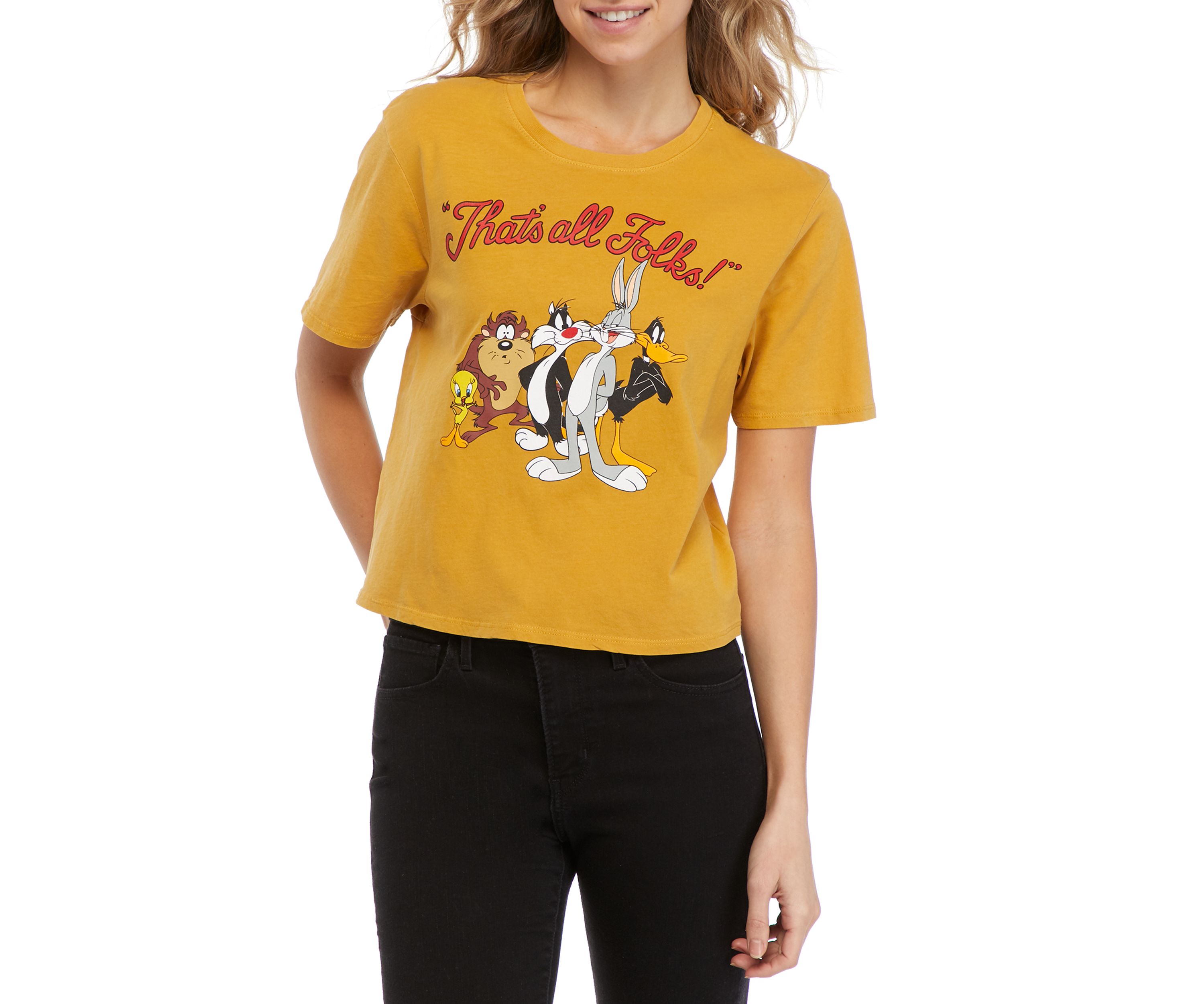Juniors Short Sleeve Skimmer Graphic T-Shirt 