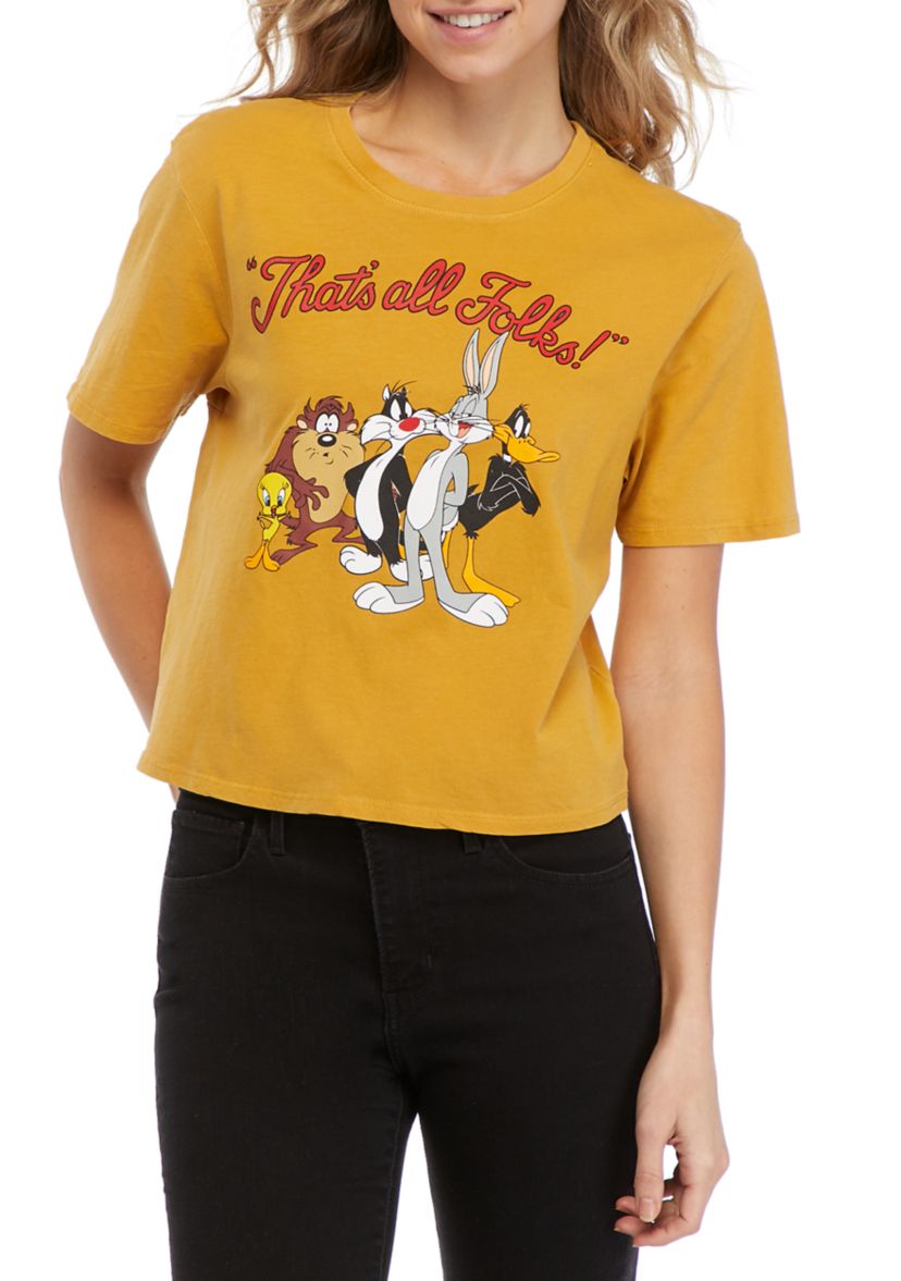 Juniors Short Sleeve Skimmer Graphic T-Shirt 