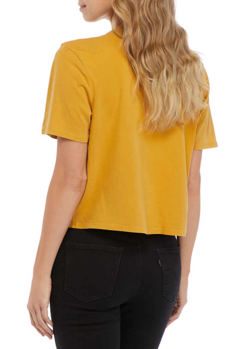 Juniors Short Sleeve Skimmer Graphic T-Shirt 