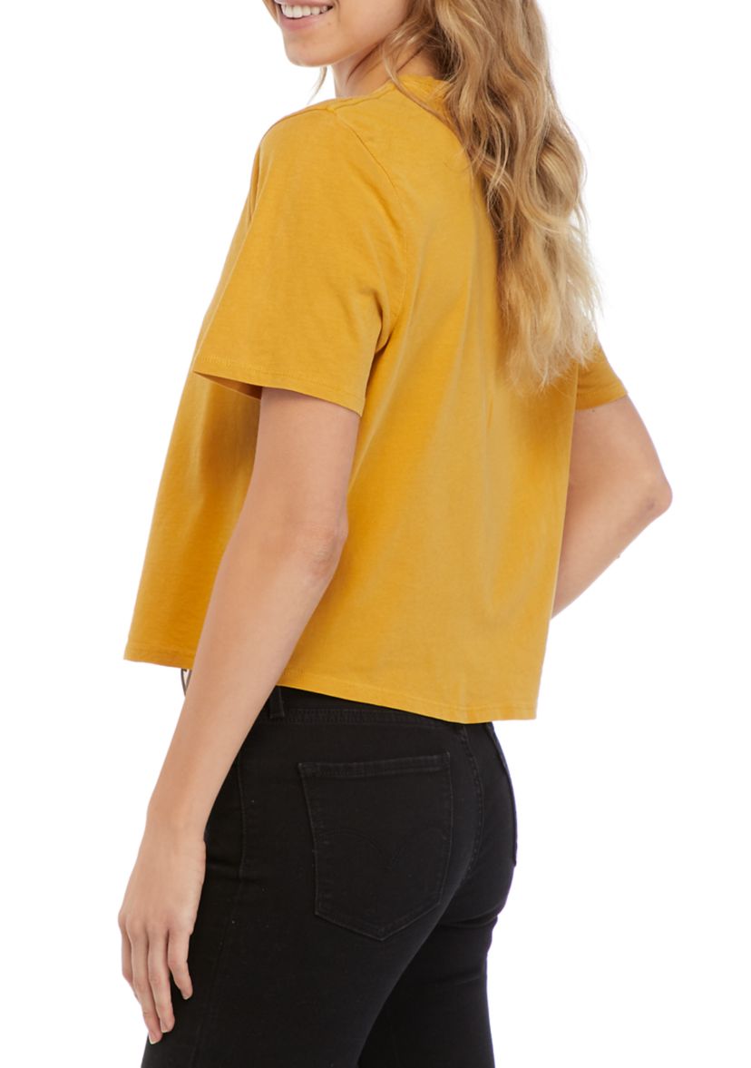 Juniors Short Sleeve Skimmer Graphic T-Shirt 