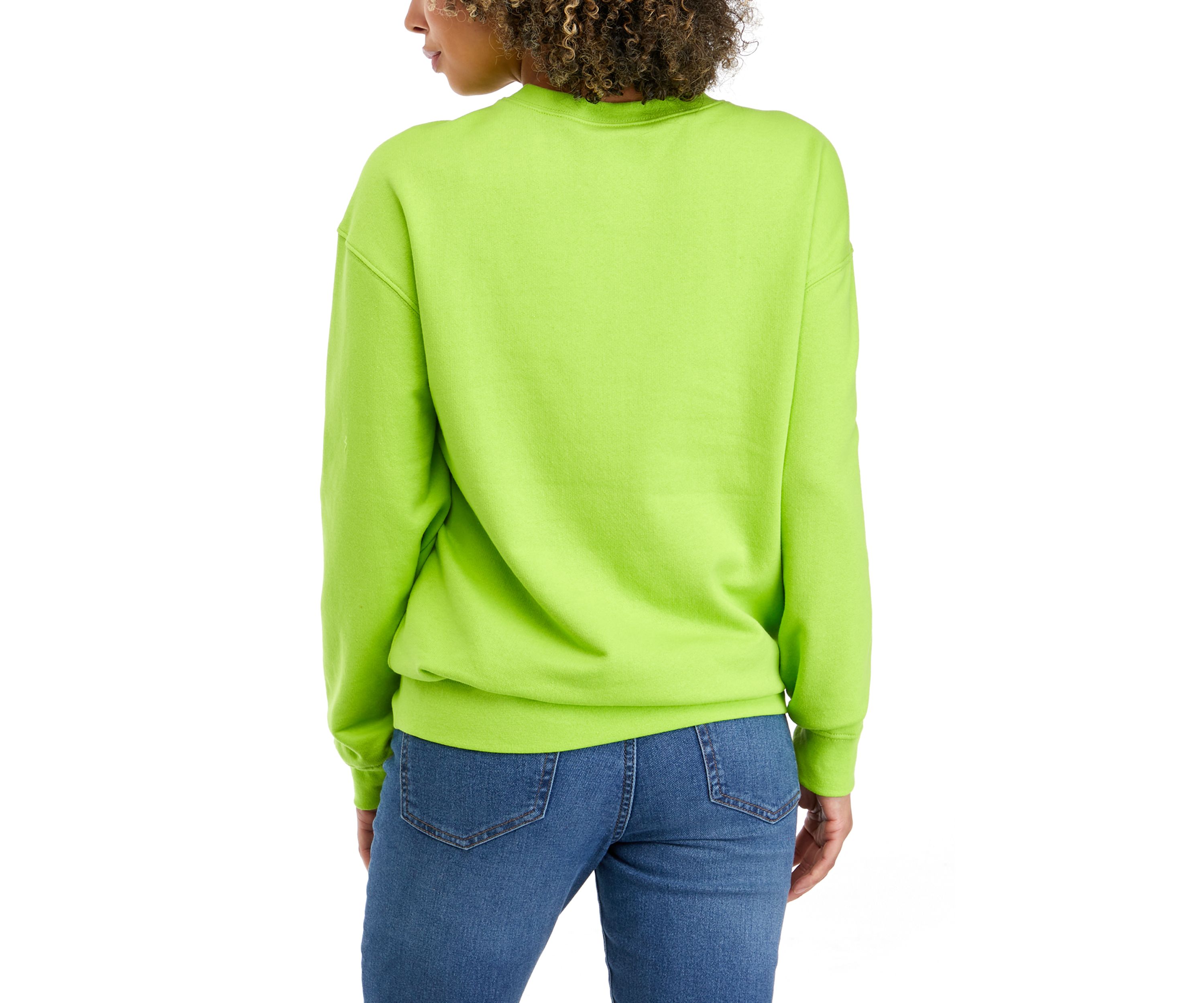 Long Sleeve Naughty Grinch Graphic Pullover