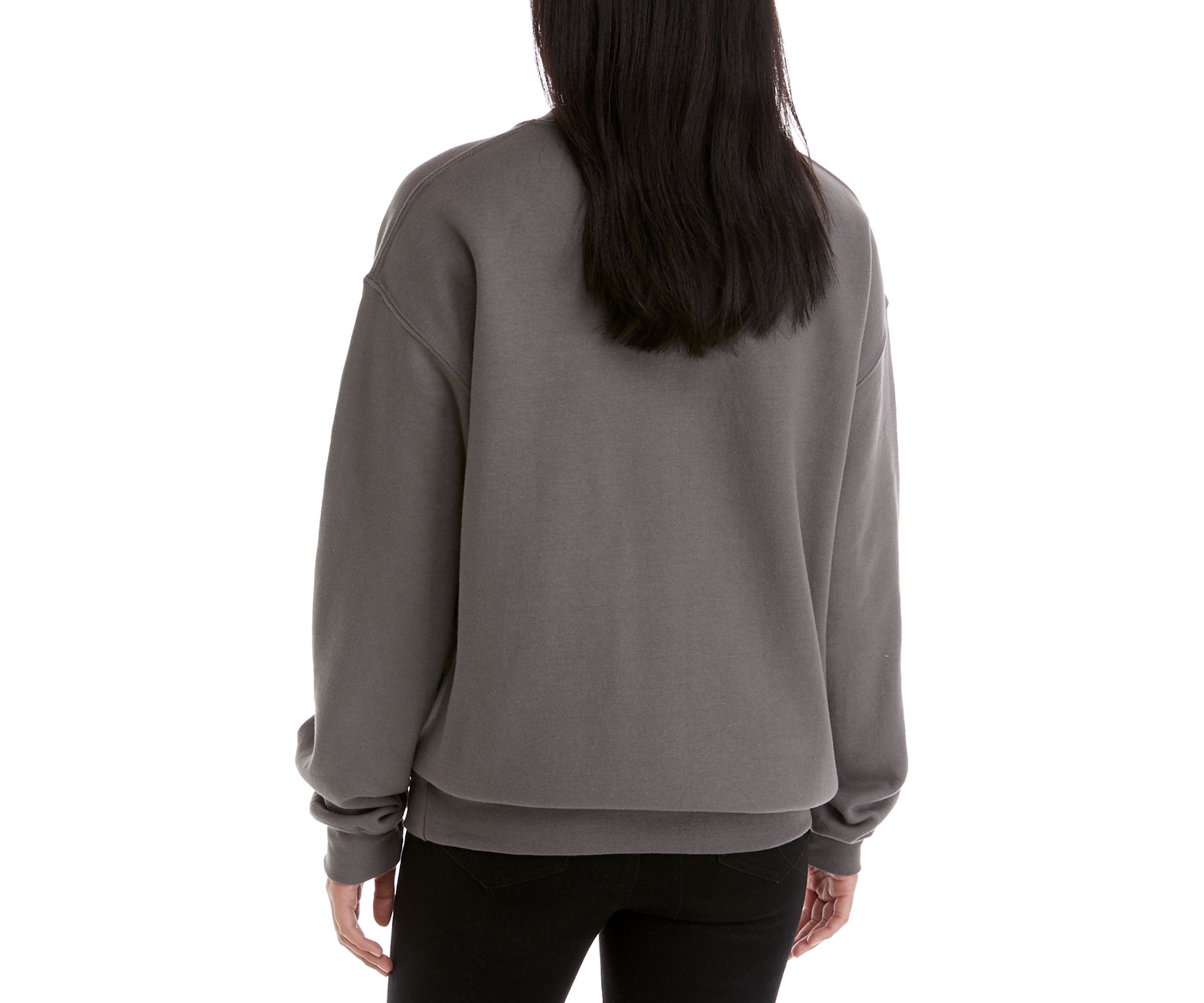 Juniors Better Latte Graphic Fleece Sweatshirt