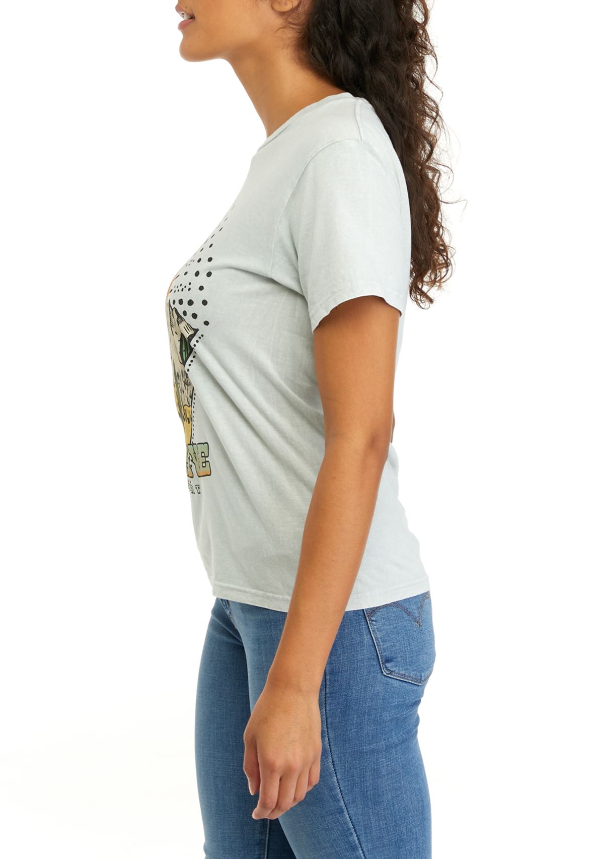 Juniors Short Sleeve Graphic T-Shirt