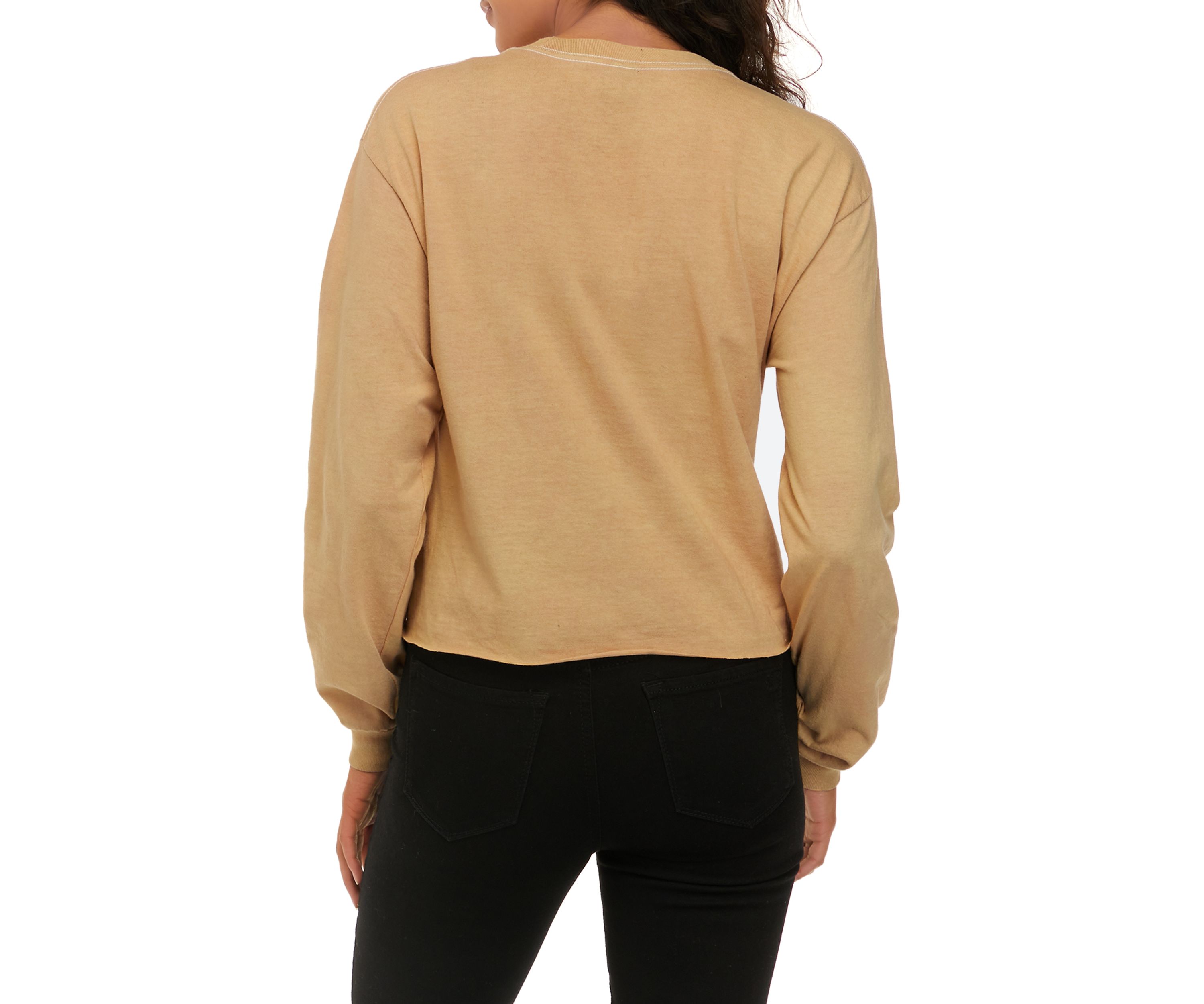 Womens Long Sleeve Latina Culture Shop Graphic T-Shirt