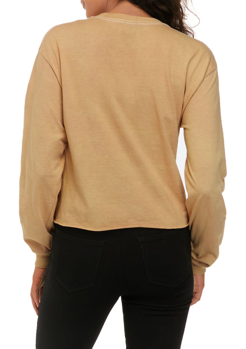 Womens Long Sleeve Latina Culture Shop Graphic T-Shirt