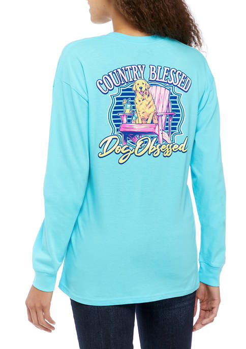 Benny & Belle Juniors Blessed Dog Graphic T-Shirt