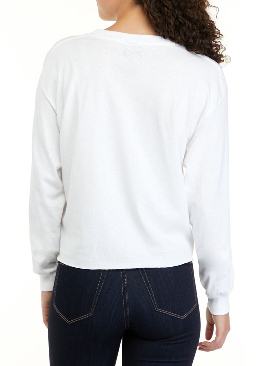 Womens Long Sleeve Latina Graphic T-Shirt
