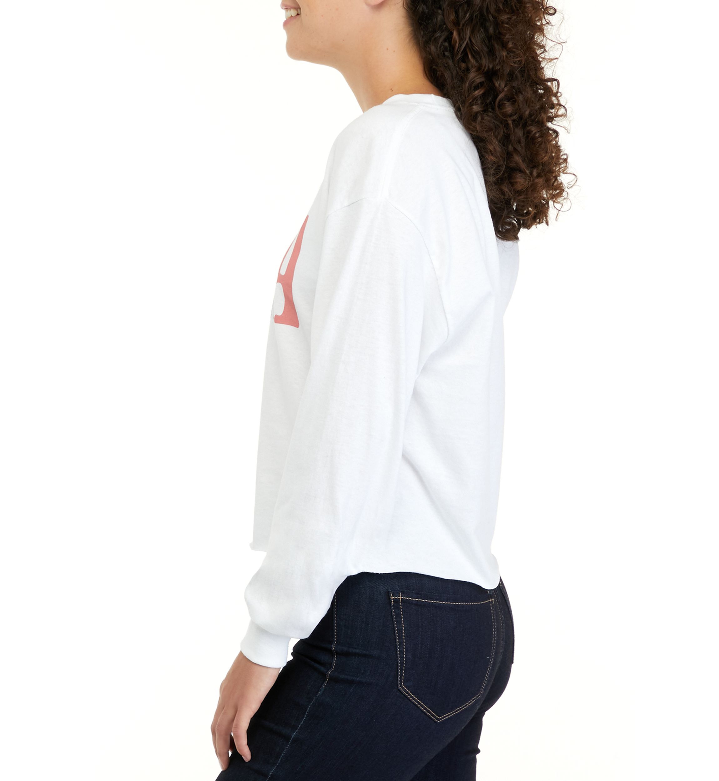 Womens Long Sleeve Latina Graphic T-Shirt
