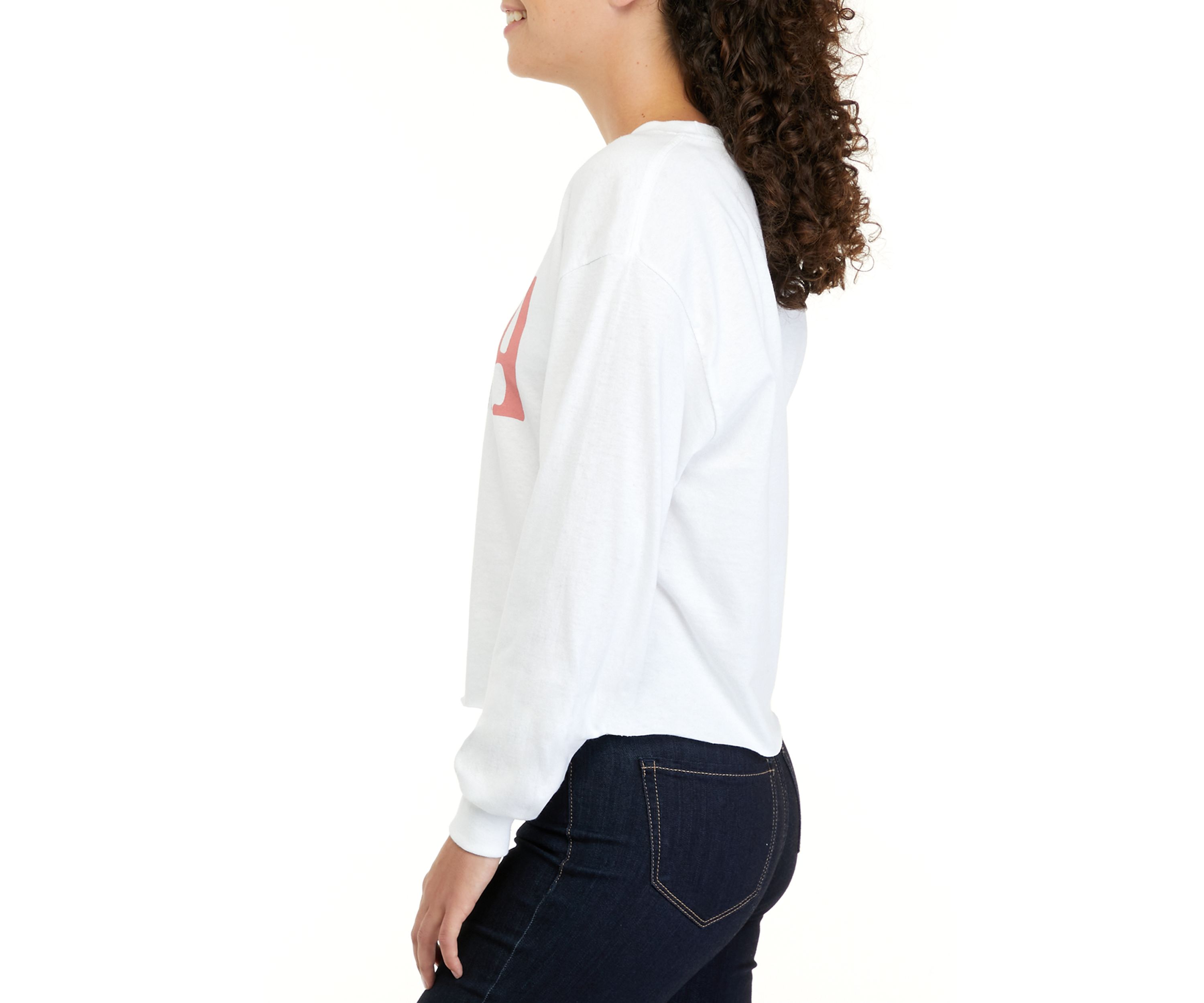 Womens Long Sleeve Latina Graphic T-Shirt