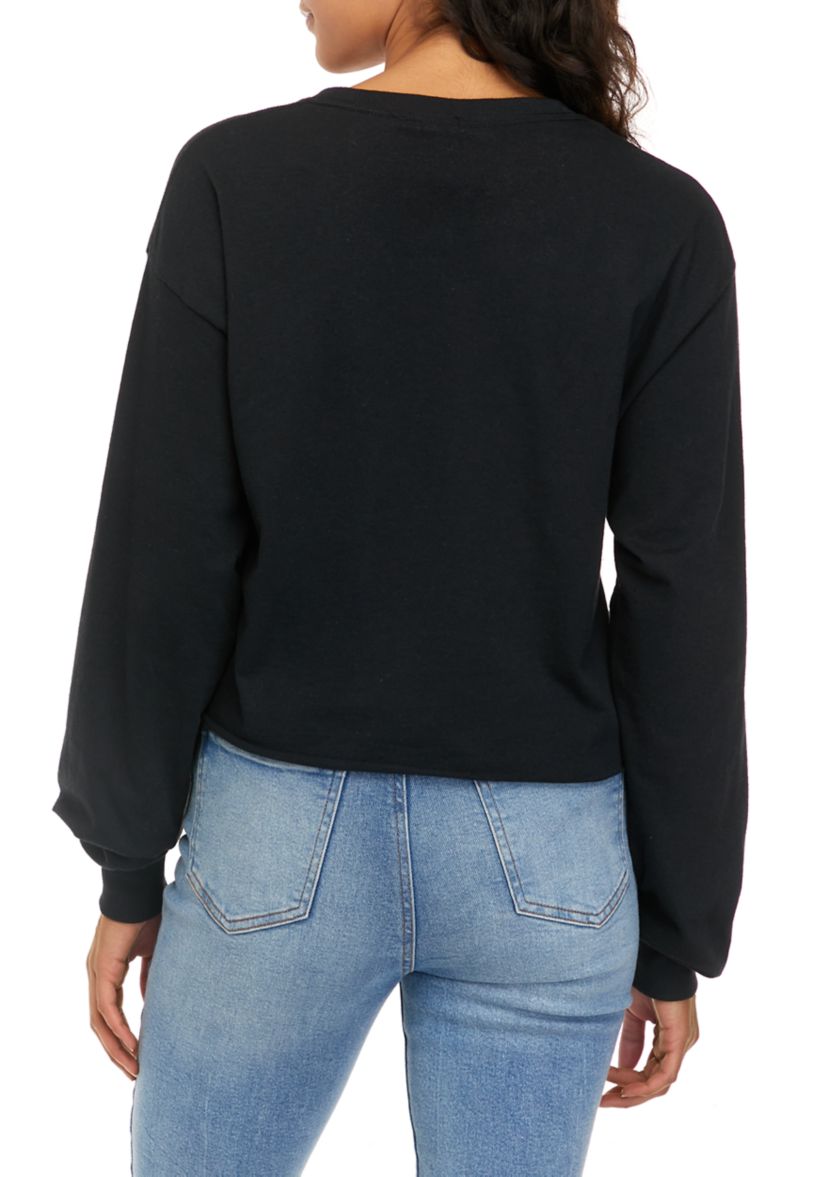 Womens Long Sleeve Fearless Latina Culture Shop Graphic T-Shirt