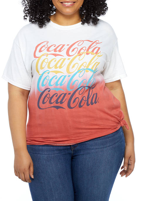 ACDC Plus Size Short Sleeve Ombr&eacute; T-Shirt