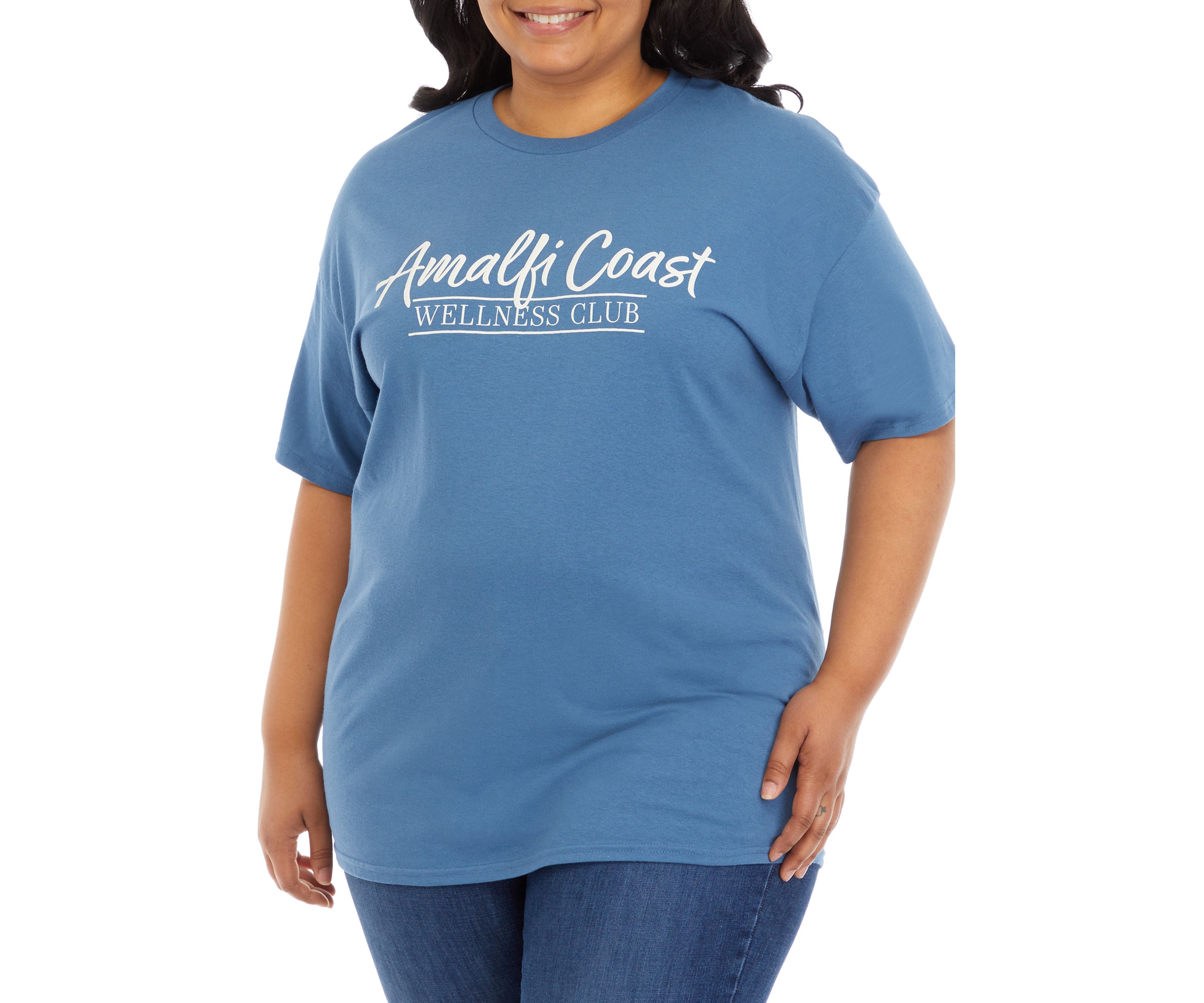 Plus Size Amalfi Coast Wellness T-Shirt