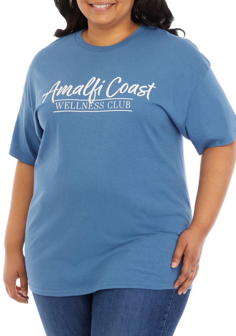 Plus Size Amalfi Coast Wellness T-Shirt