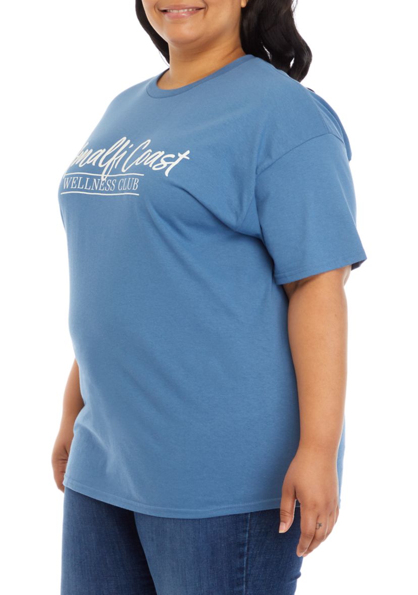 Plus Size Amalfi Coast Wellness T-Shirt