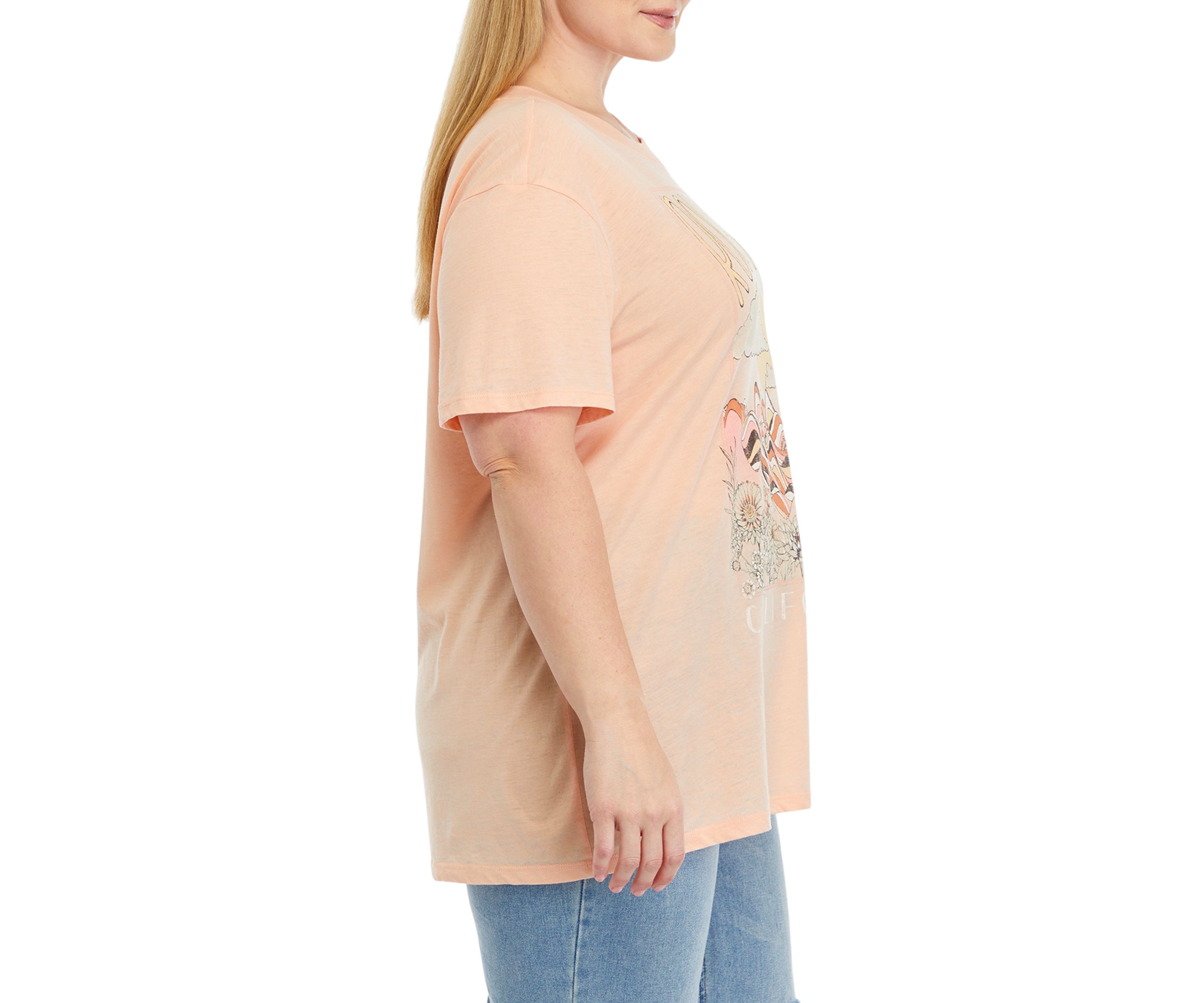 Plus Size Rolling Hills Graphic T-Shirt