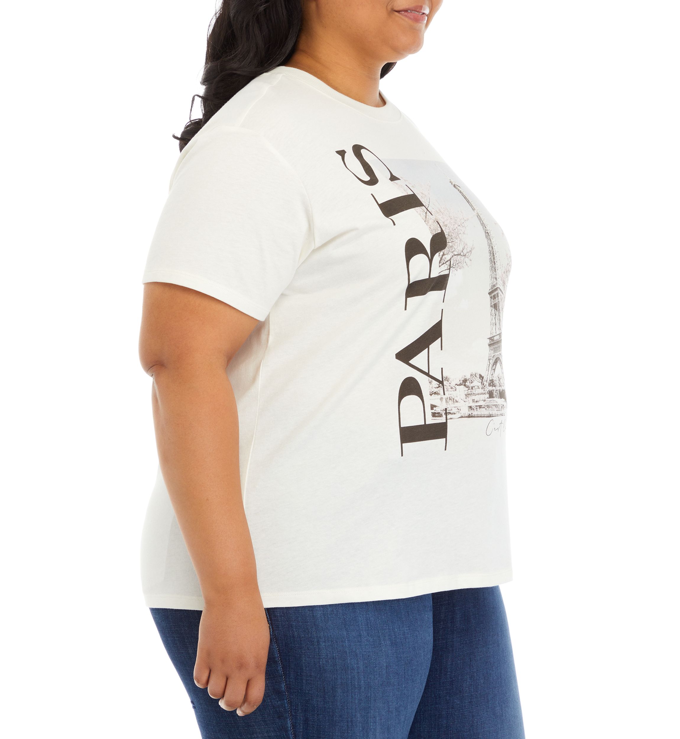 Plus Size Paris Graphic T-Shirt