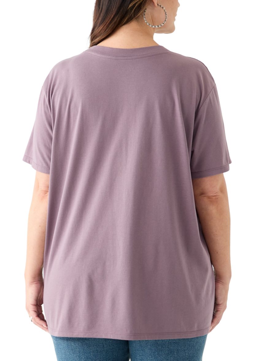 Plus Size Montana Cowboy Graphic T-Shirt