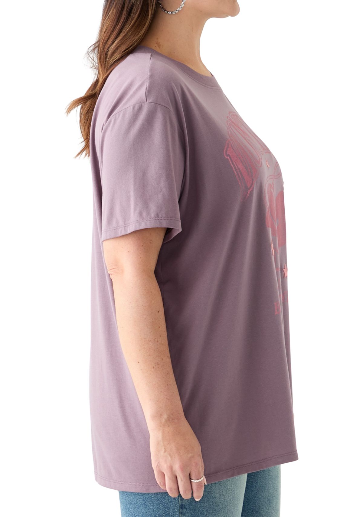 Plus Size Montana Cowboy Graphic T-Shirt