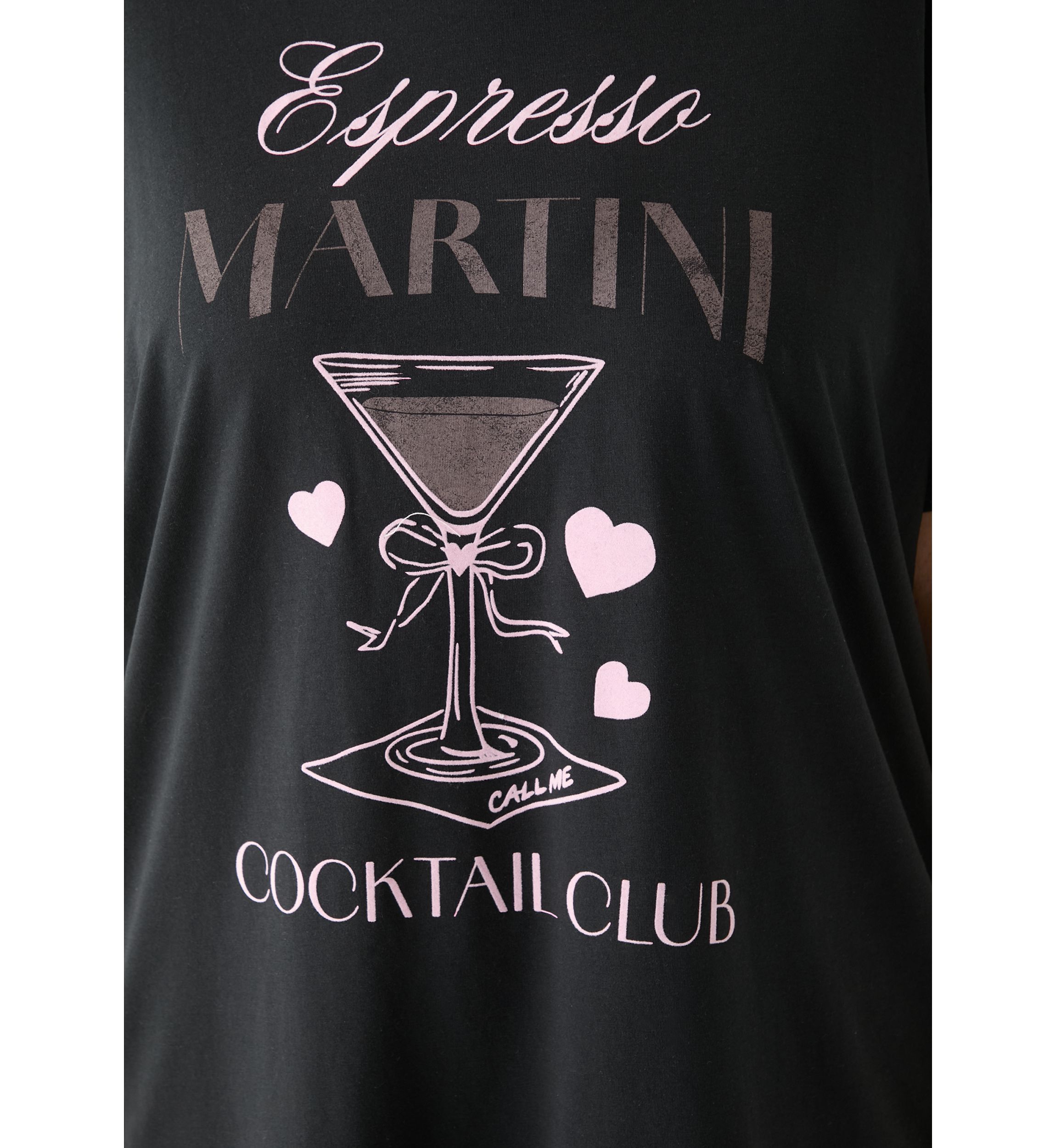 Plus Size Espresso Martini Graphic T-Shirt 