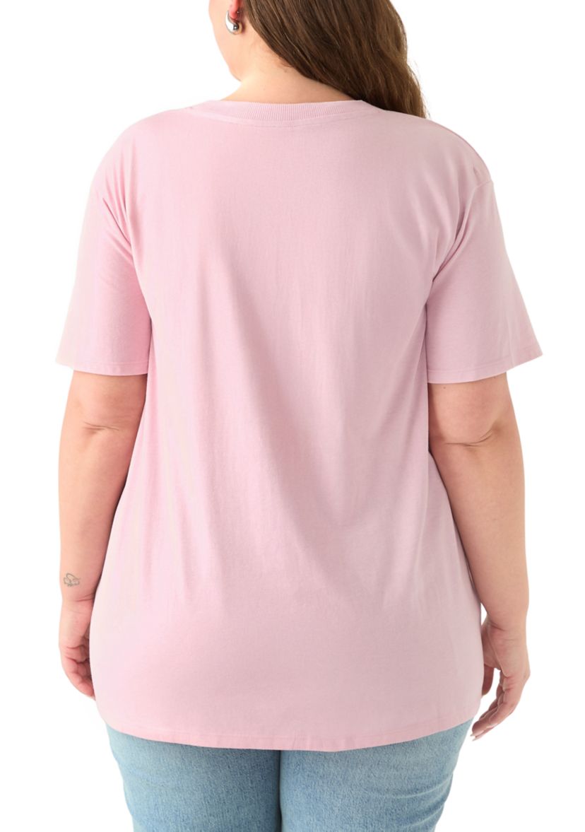 Plus Size Music City Graphic T-Shirt