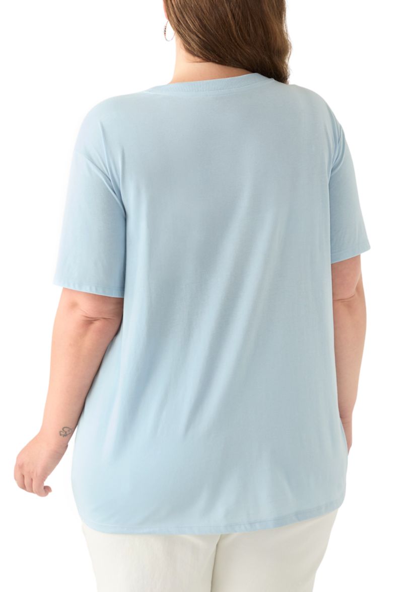 Plus Size Country Roads Ranch Graphic T-Shirt