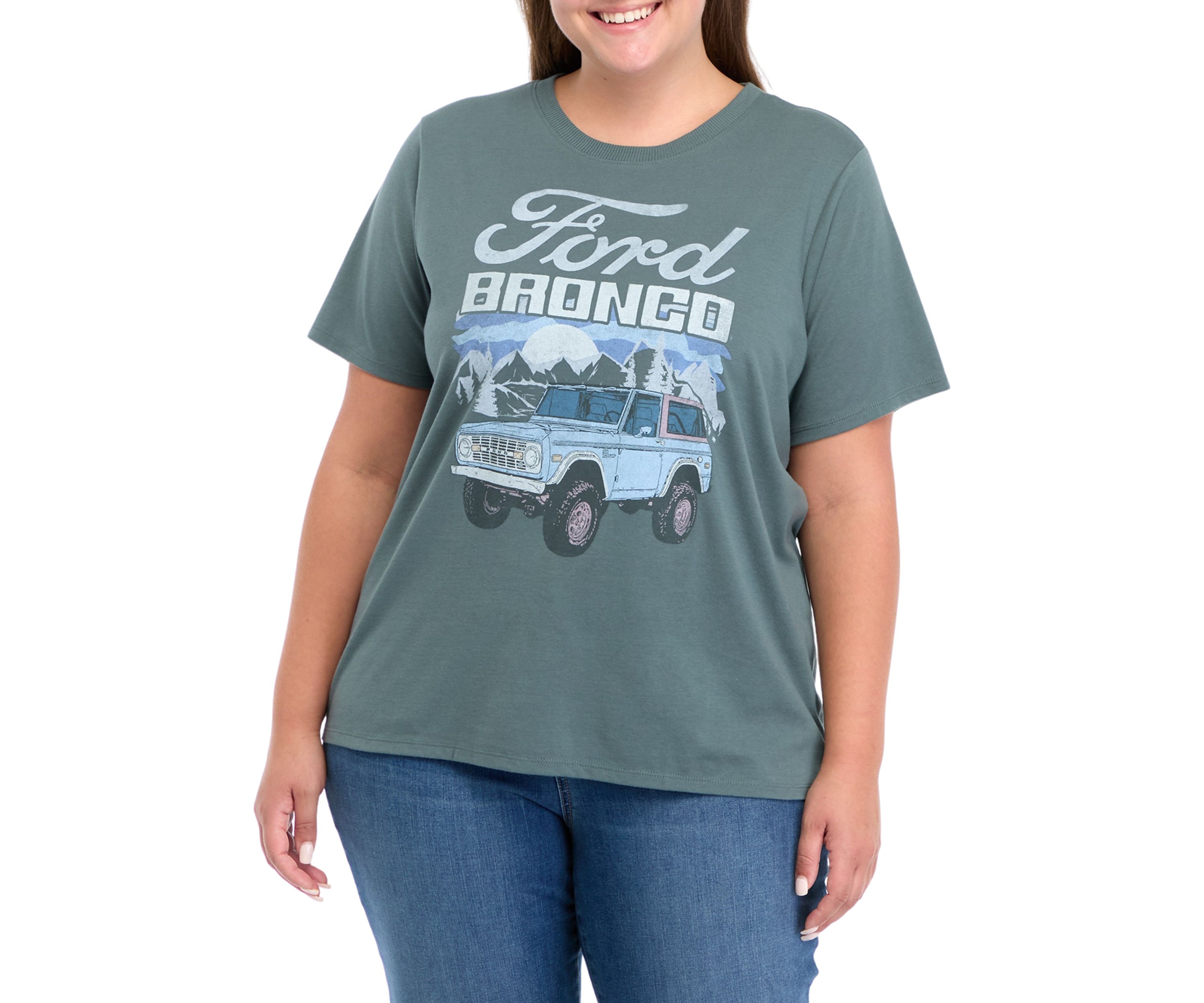 Plus Size Bronco Graphic T-Shirt