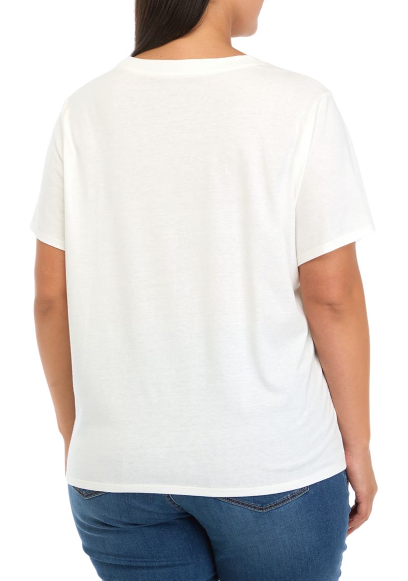 Plus Size Rocky Mountain Graphic T-Shirt 